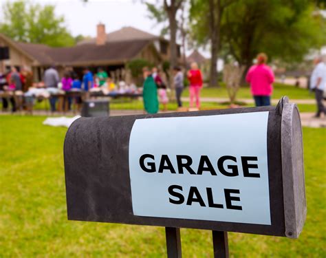 are garage sales cheap